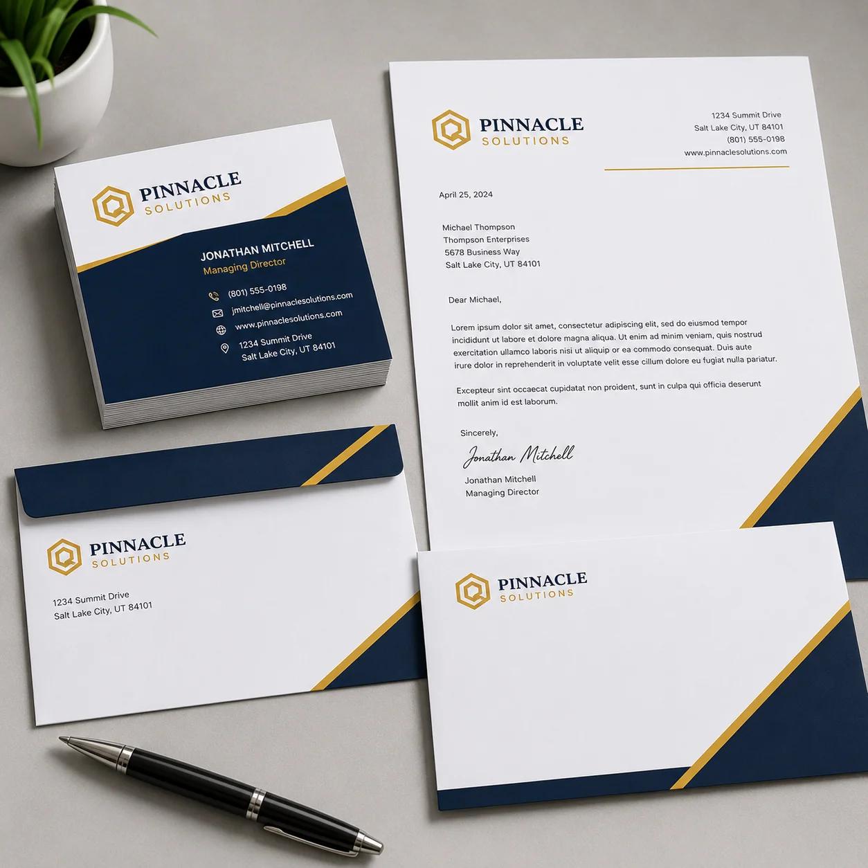 Business Cards, Envelopes & Letterhead Printing