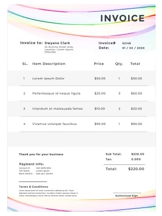 Invoice Forms