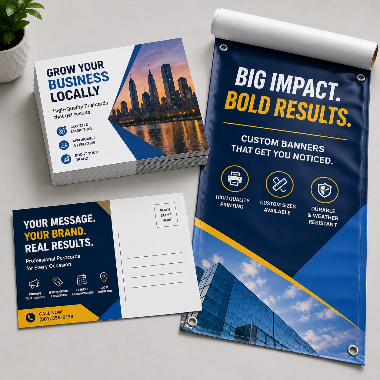 Postcard & Banner Printing